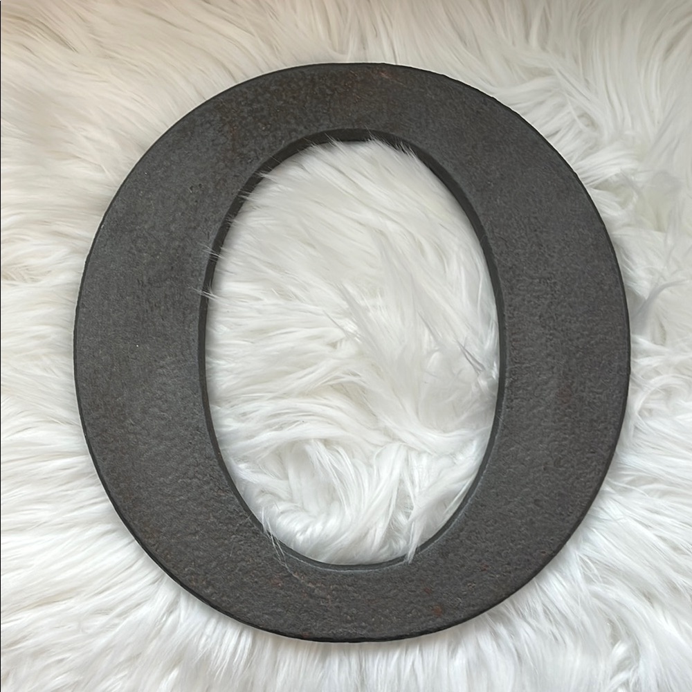 NWT Gray Wall Decor Letter “O” by Pottery barn Kids